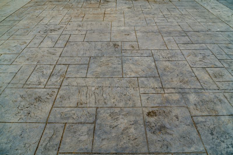 Stamped Concrete Installation
